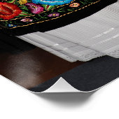 Dag van de Dode Ofrenda Perfect Poster (Hoek)