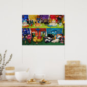 Dag van de Dode Ofrenda Poster (Keuken)