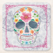Dag van de Dode Onderzetters van de Schedel van de (Voorkant)