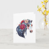 Dag van de dode paarden kaart (Gele Bloem)