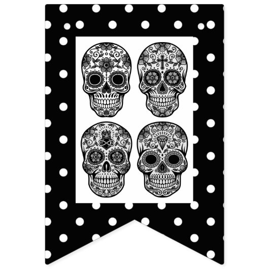 DAG VAN DE DODE PARTIJ-branderbanner Vlaggetjes (Eerste vlag)