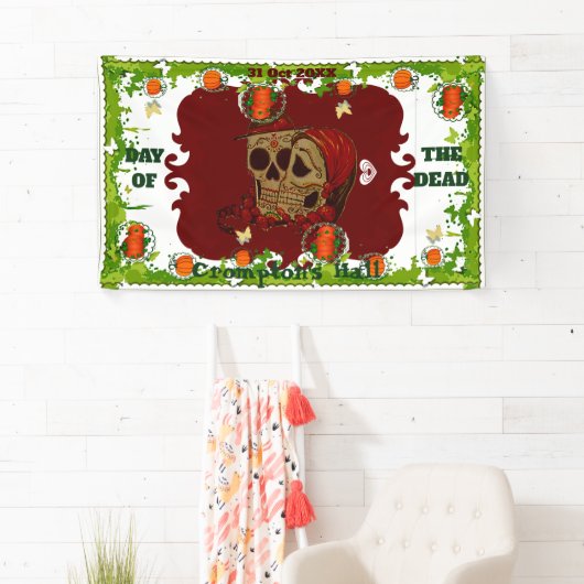 Dag van de Dode Partij Spandoek (Insitu)