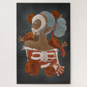 dag van de dode puzzel legpuzzel (Verticaal)