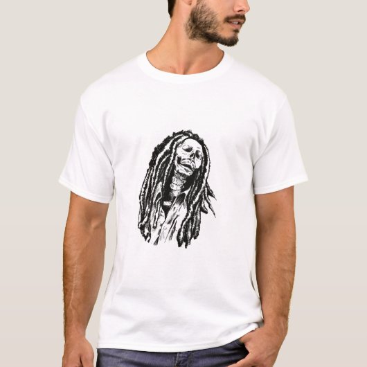 Dag van de dode Rasta T-shirt (Voorkant)