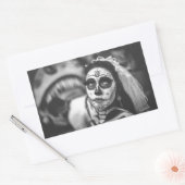 DAG VAN DE DODE RECTANGLE STICKER HALLOWEEN (Envelop)