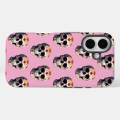 Dag van de dode schedel 2 Case-Mate iPhone case (Achterkant (horizontaal))