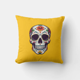 Dag van de dode schedel 2 kussen
