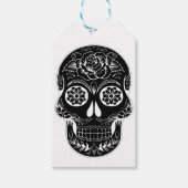Dag van de dode schedel cadeaulabel (Voorkant)