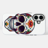 Dag van de dode schedel Case-Mate iPhone case (Achterkant (horizontaal))