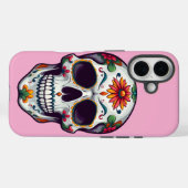 Dag van de dode schedel Case-Mate iPhone case (Achterkant (horizontaal))
