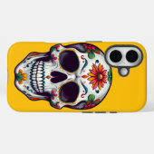 Dag van de dode schedel Case-Mate iPhone case (Achterkant (horizontaal))