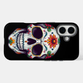 Dag van de dode schedel Case-Mate iPhone case (Achterkant (horizontaal))