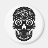 Dag van de dode schedel magneet (Voorkant)