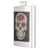 Dag van de dode schedel met Roos Flacon (Links)