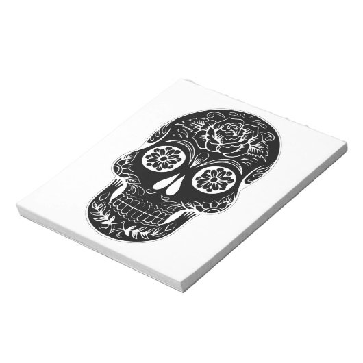 Dag van de dode schedel notitieblok (Linkerzijde)