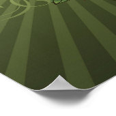 Dag van de dode schedel poster (Hoek)