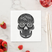 Dag van de dode schedel servet (Insitu)