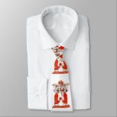 Dag van de Dode Schedel - Skeleton Fiesta Stropdas (Gebonden)