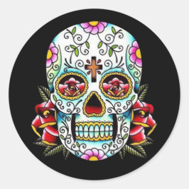 Dag van de Dode Schedel Sticker
