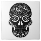 Dag van de dode schedel tegeltje (Voorkant)