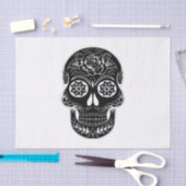 Dag van de dode schedel tissuepapier (Craft)