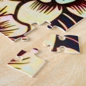 Dag van de Dode Schedel Woodcut (2) Legpuzzel (Zijkant)