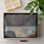 Dag van de Dode Skelet Decoupage Tissuepapier (Geschenk)