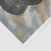 Dag van de Dode Skelet Decoupage Tissuepapier (Detail)