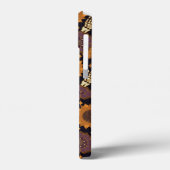 Dag van de Dode Skelet Handen Floral iPhone Case (Achterkant / Links)