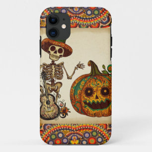 Dag van de Dode/Skelet/pompoen/Halloween Case-Mate iPhone Case