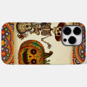 Dag van de Dode/Skelet/pompoen/Halloween Case-Mate iPhone Case (Achterkant (horizontaal))