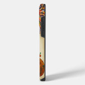 Dag van de Dode/Skelet/pompoen/Halloween iPhone Hoesje (Linkerkant)