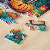 Dag van de Dode skeletten Puzzel (Zijkant)