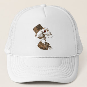 Dag van de Dode Steampunk Trucker Pet