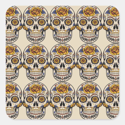 Dag van de dode stickers (Voorkant)