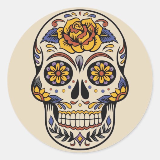 Dag van de dode stickers (Voorkant)