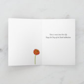 Dag van de Dode Suiker Schedel & Bloemen met Piram Kaart (Binnen)