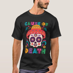 Dag van de Dode Suiker Skulls Mexicaanse Dã a de l T-shirt