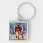 Dag van de dode suikerpop sleutelhanger (Voorkant)