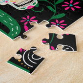 Dag van de dode suikerriet Mexicaanse volkskunst Legpuzzel (Zijkant)