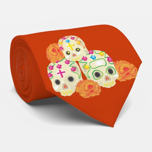 Dag van de dode suikerriet stropdas (Opgerold)