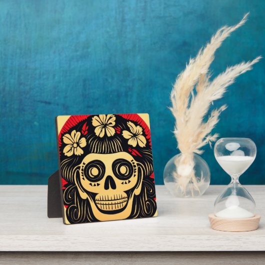 Dag van de Dode Suikerschedel 1 Fotoplaat (Insitu)