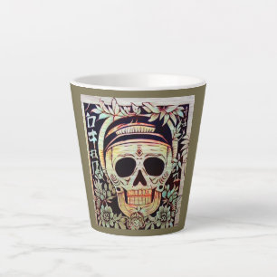 Dag van de Dode Suikerschedel 3 Latte Mok