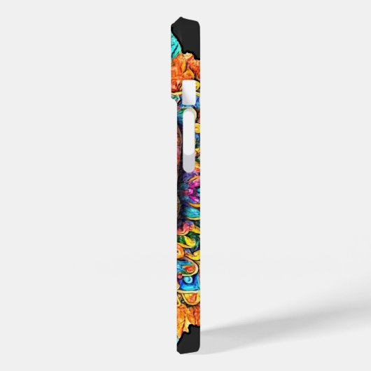 Dag van de dode suikerschedel Case-Mate iPhone case (Achterkant / Links)