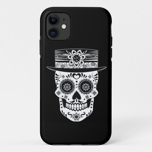 Dag van de dode suikerschedel Case-Mate iPhone case (Achterkant)