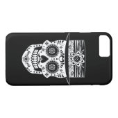 Dag van de dode suikerschedel Case-Mate iPhone case (Achterkant (Horizontaal))