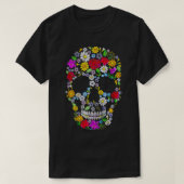 Dag van de dode suikerschedel Funny Cinco de Mayo T-shirt (Design voorkant)
