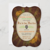 Dag van de dode suikerschedel | Halloween Kaart (Achterkant)