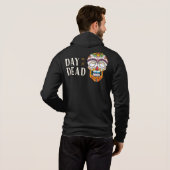 Dag van de dode suikerschedel hoodie (Achterkant volledig)