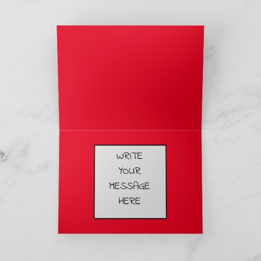 Dag van de dode suikerschedel kaart (Binnen)